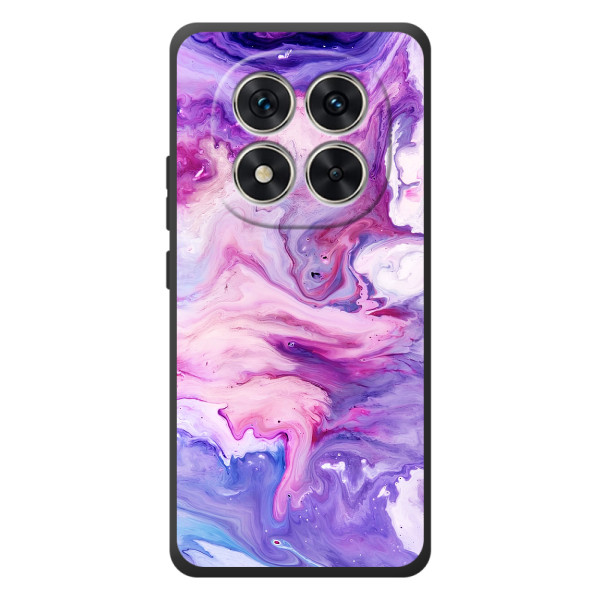 Чохли з тематикою "Мрамор" на Xiaomi Poco М8 Про – Фіолетовий мрамор