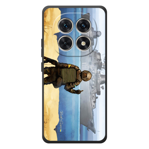 Чехол с принтом (Русский корабль...) для кс и эйч и о эм оссии эм ем (AlphaPrint) – Русский корабль