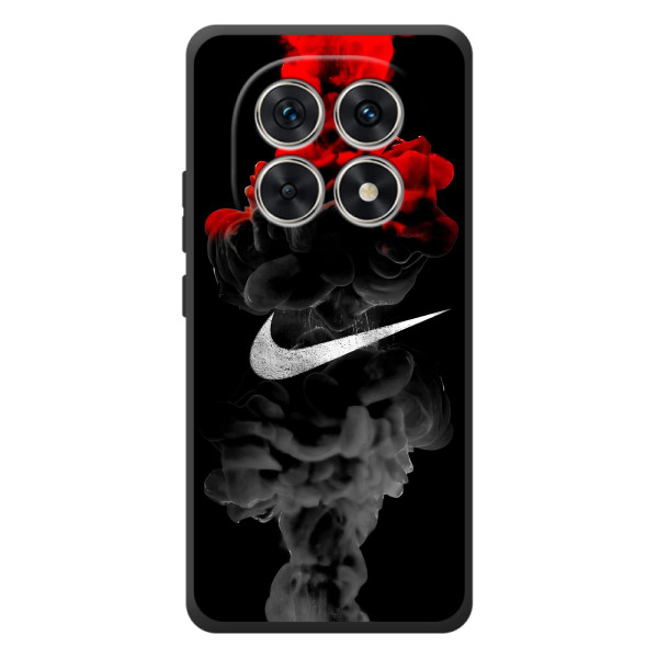 Чехол с логотипом Найк на Xiaomi Poco M8 – Найк на черном
