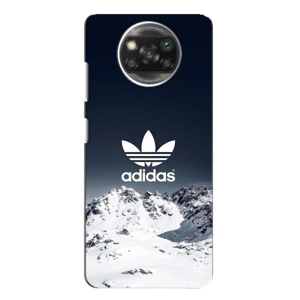 Чехлы Адидас для Xiaomi POCO X3 Pro (AlphaPrint) – Адидас в горах