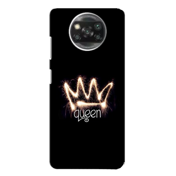 Чехол (Корона на чёрном фоне) для Xiaomi Poco X3 Pro – Корона