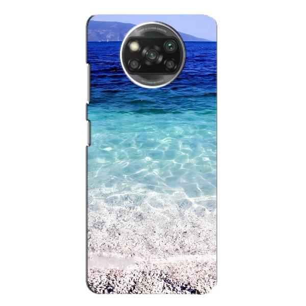 Силиконовый чехол с КАРТИНКАМИ лето для Xiaomi POCO X3 Pro (AlphaPrint) – Море