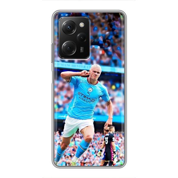 Чехлы с футболистом Ерлинг Холанд для Xiaomi POCO X5 Pro (5G) (AlphaPrint) – фанаты Холанда