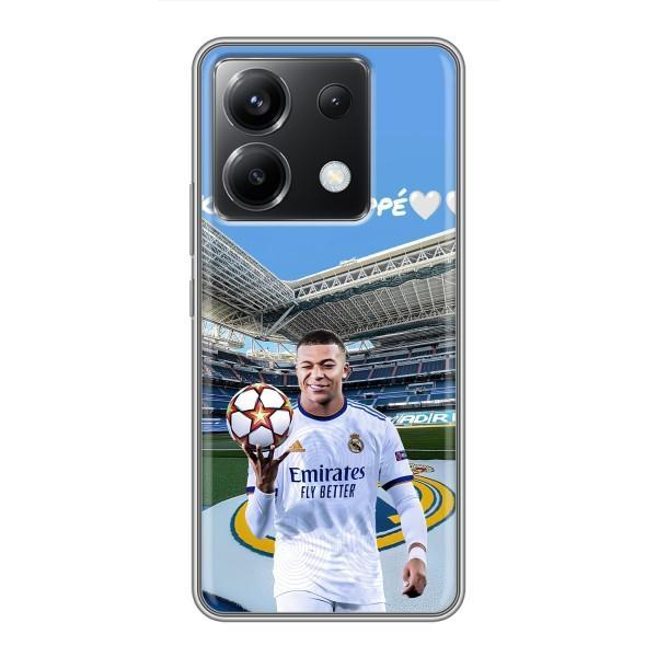 Чехол (TPU) с Футболистом на Xiaomi POCO X6 5G – Mbappe Real