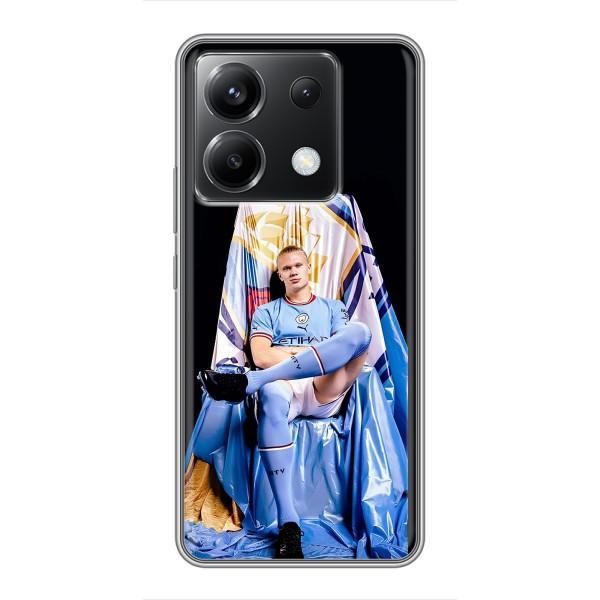 Чехлы с футболистом Ерлинг Холанд для Xiaomi POCO X6 5G (AlphaPrint)