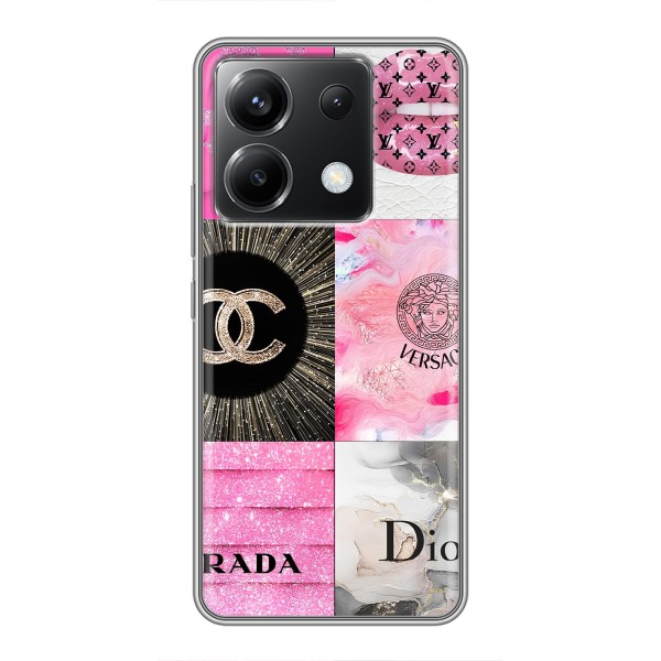 Чехол (Dior, Prada, YSL, Chanel) для Xiaomi POCO X6 5G – Модница
