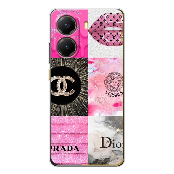 Чохол (Dior, Prada, YSL, Chanel) для Xiaomi POCO X7 Pro – Модніца