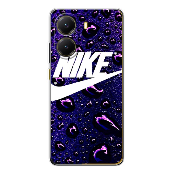 Чехол с логотипом Найк на Xiaomi POCO X7 Pro – Найк на фиолетовом