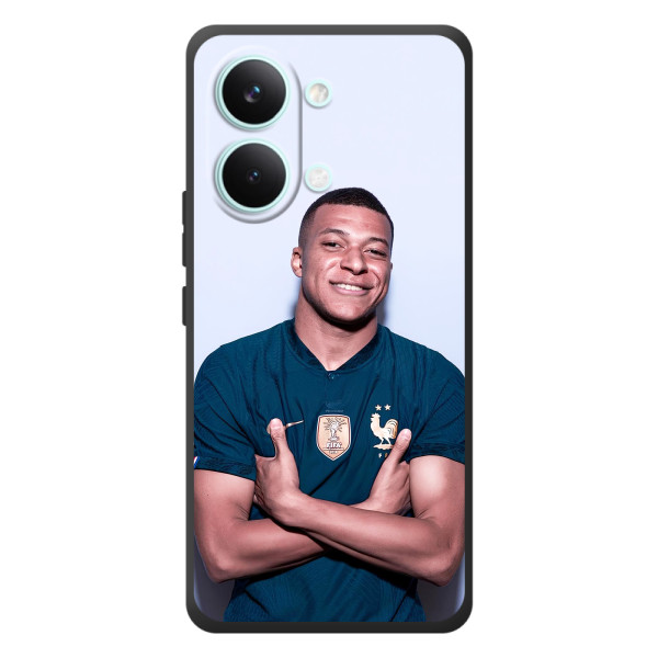 Чохол (TPU) з Футболістом на Xiaomi Poco X8 Pro Max – Мбаппешичка
