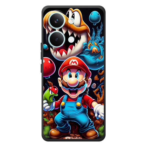 Чехол КИБЕРСПОРТ для Xiaomi Poco X8 Pro Max – Марио