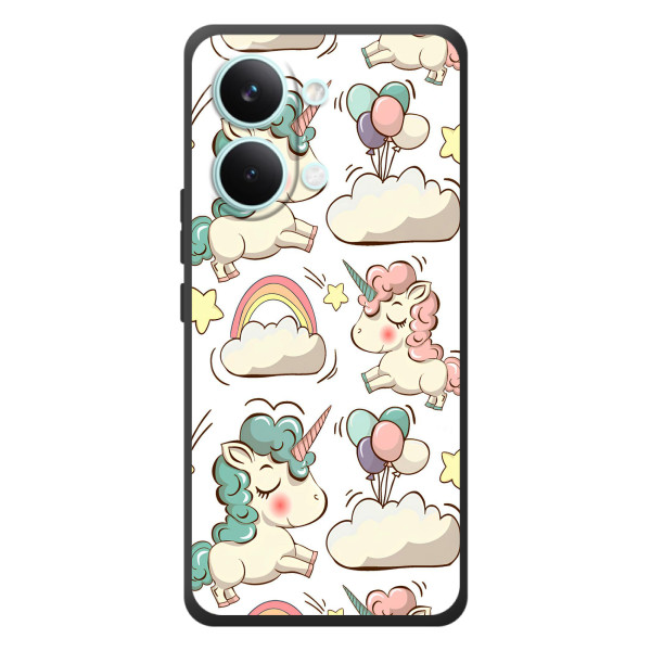 Чехол для :.Xiaomi Poco X8 Pro Max - (Единорожки - Новинки) (AlphaPrint)