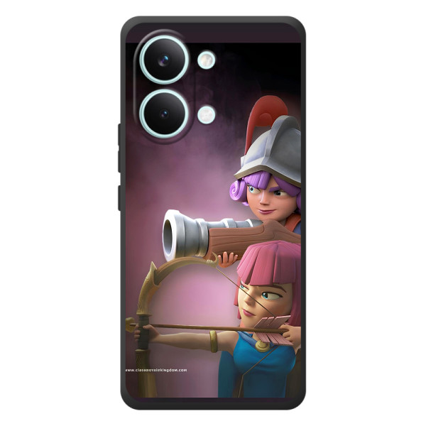 Чохол з героями Клеш Рояль для Xiaomi Poco X8 Pro Max – Три мушкетери