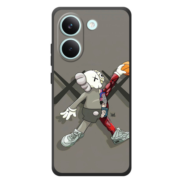 Чехлы для Xiaomi Poco X8 Pro - Bearbrick Louis Vuitton (PREMIUMPrint)