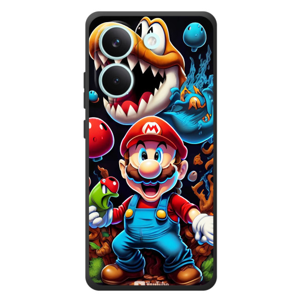 Чехол КИБЕРСПОРТ для Xiaomi Poco X8 Pro – Марио