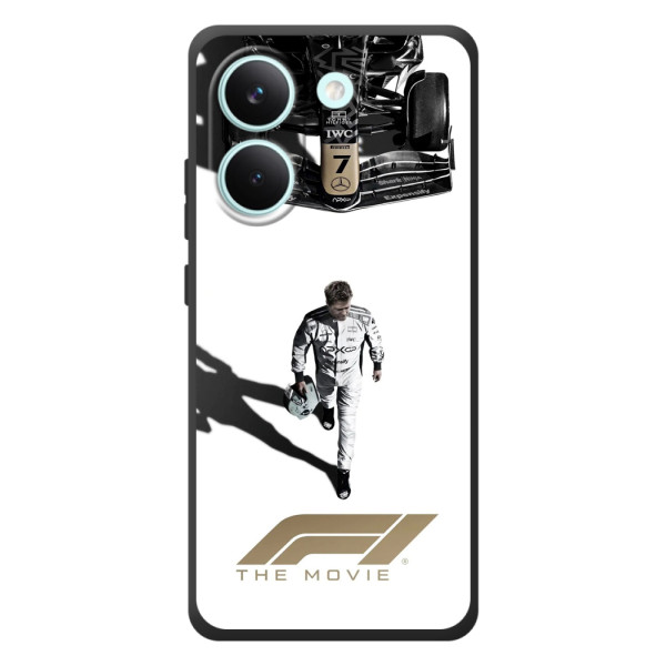 Чехол с прнтом Формула 1 на Xiaomi Poco X8 Pro – Логотип Ф1