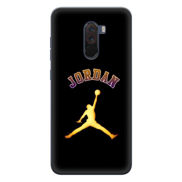 Чохли для Xiaomi POCO F1 - з картинкою JORDAN (AlphaPrint) – Jordan Gold