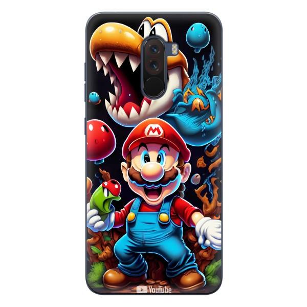 Чехол КИБЕРСПОРТ для Xiaomi POCO F1 – Марио