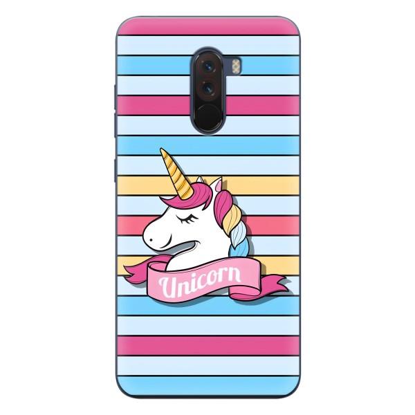 Чохол для ПОКО Ф1 - (Єдинорожки - Новинки) (AlphaPrint) – Unicorn