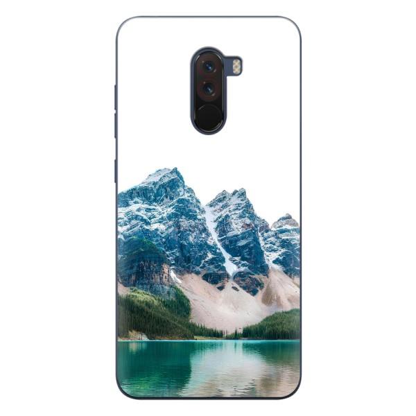 Силіконовий чохол з КАРТИНКАМИ літо для Xiaomi POCO F1 (AlphaPrint) – Гори