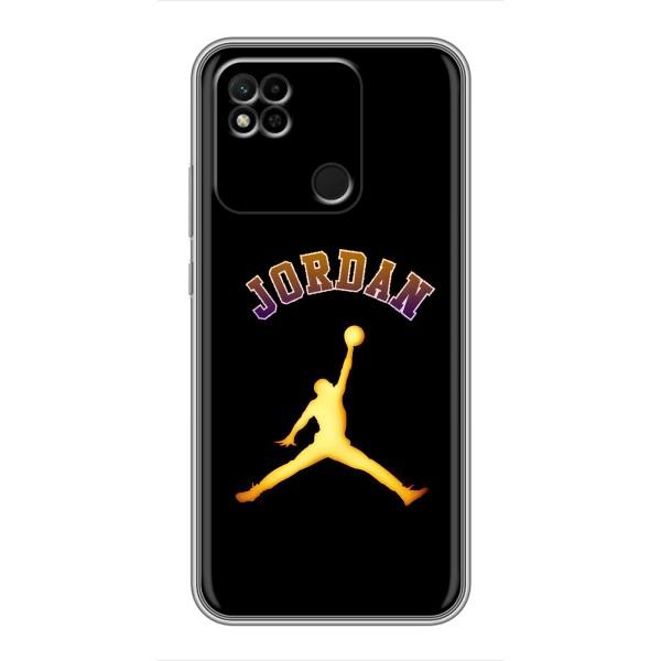 Чехлы для Xiaomi Redmi 10A - с картинкой JORDAN (AlphaPrint) – Jordan Gold