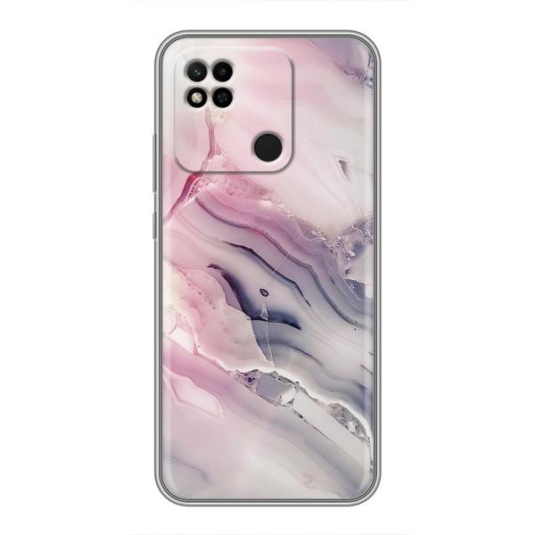 Мраморный чехол на Xiaomi Redmi 10A (VPrint) – Пурпурный Мрамор