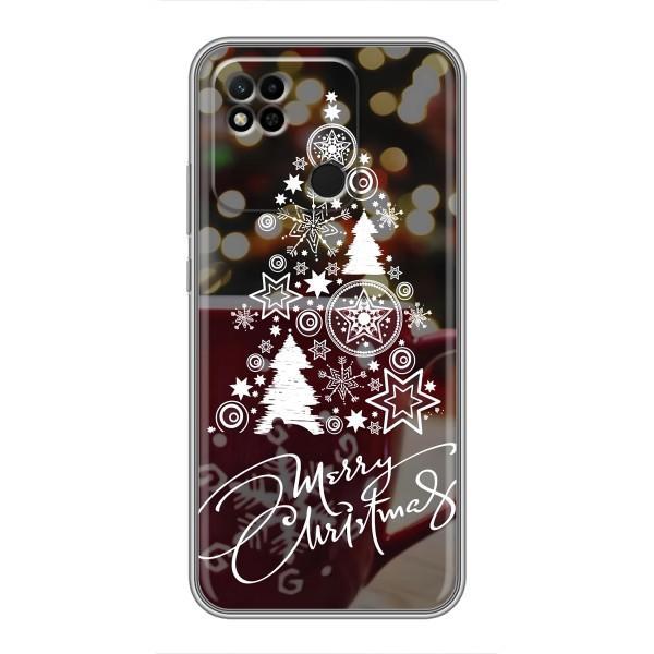 Рождественские Чехлы для Xiaomi Redmi 10A (VPrint) – Елочка узорная