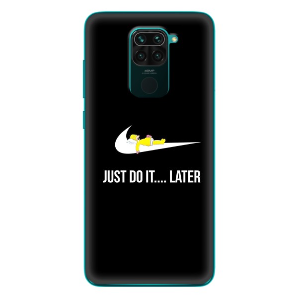 Чехол с логотипом Найк на Xiaomi Redmi 10X – Nike just do it