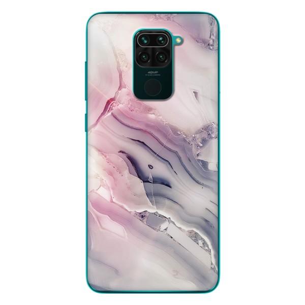 Мраморный чехол на Xiaomi Redmi 10X (VPrint) – Пурпурный Мрамор