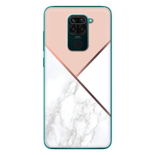 Мраморный чехол на Xiaomi Redmi 10X (VPrint) – Тройной мрамор