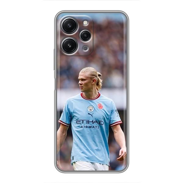 Чехлы с футболистом Ерлинг Холанд для Xiaomi Redmi 12 (5G) (AlphaPrint) – Эрлинг Холанд