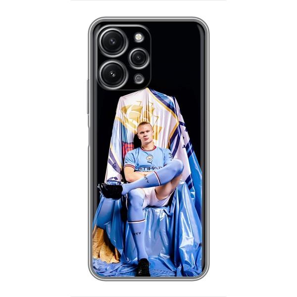 Чехлы с футболистом Ерлинг Холанд для Xiaomi Redmi 12 (5G) (AlphaPrint) – футболист Холанн