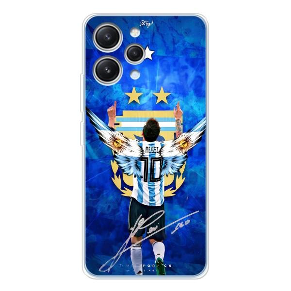 Чехлы для Xiaomi Redmi 12 (Leo чемпион) (AlphaPrint) – Месси сборная