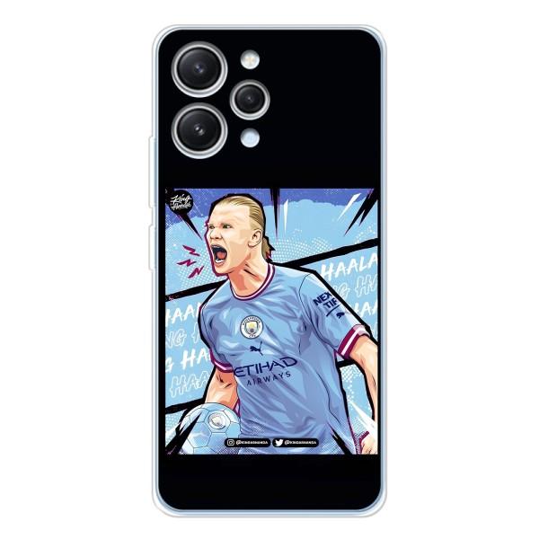 Чохли з футболістом Ерлінг Холанд для Xiaomi Redmi 12 (AlphaPrint) – гол Ерлінг Холанд