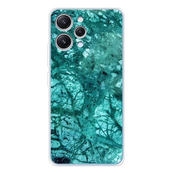 Мраморний чехол на Xiaomi Redmi 12 (VPrint) – Зелений мрамор