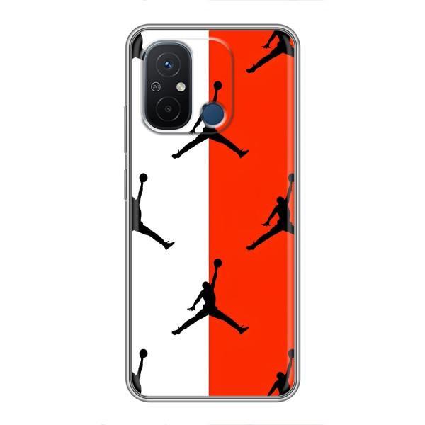Чохли для Xiaomi Redmi 12C - з картинкою JORDAN (AlphaPrint) – Лого Джордан
