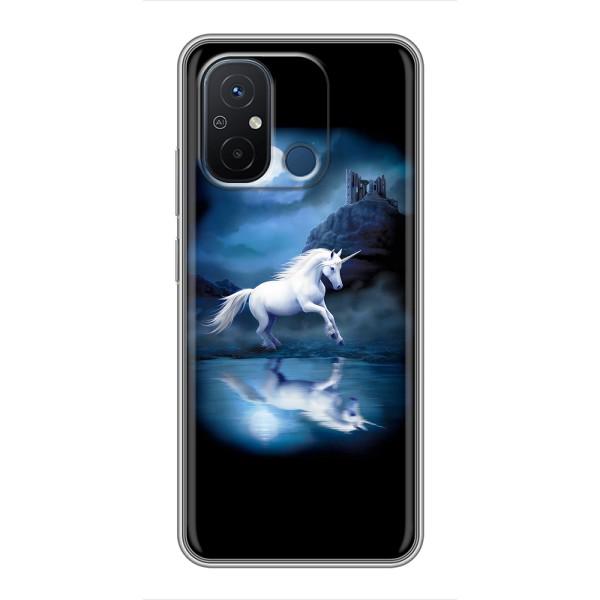 Чохол для Сяомі Редмі 12С - (Єдинорожки - Новинки) (AlphaPrint) – Єдиноріг