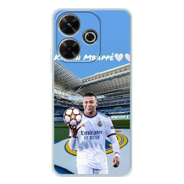 Чехол (TPU) с Футболистом на Xiaomi Redmi 13 – Mbappe Real