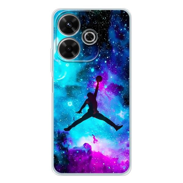 Чехлы для Xiaomi Redmi 13 - с картинкой JORDAN (AlphaPrint) – Яркий Джордан