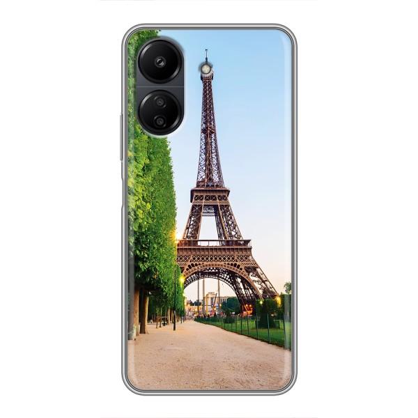Чехол Эйфелева Башня для Xiaomi Redmi 13C - (AlphaPrint) – Дорога в Париж