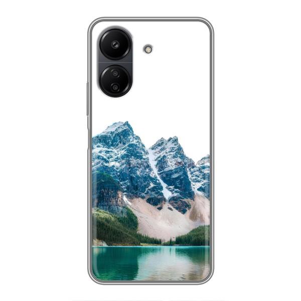 Силиконовый чехол с КАРТИНКАМИ лето для Xiaomi Redmi 13C (AlphaPrint) – Гори