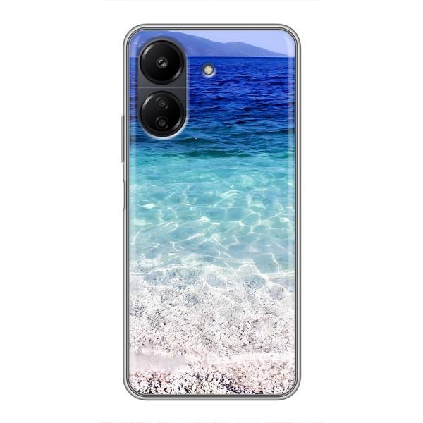 Силиконовый чехол с КАРТИНКАМИ лето для Xiaomi Redmi 13C (AlphaPrint) – Море