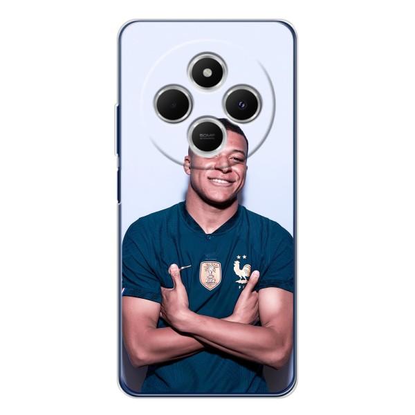 Чехол (TPU) с Футболистом на Xiaomi Redmi 14R 5G – Мбаппешичка