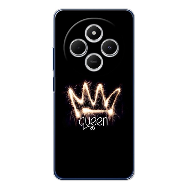 Чохол (Корона на чорному фоні) для Редмі 14R 5G – Корона