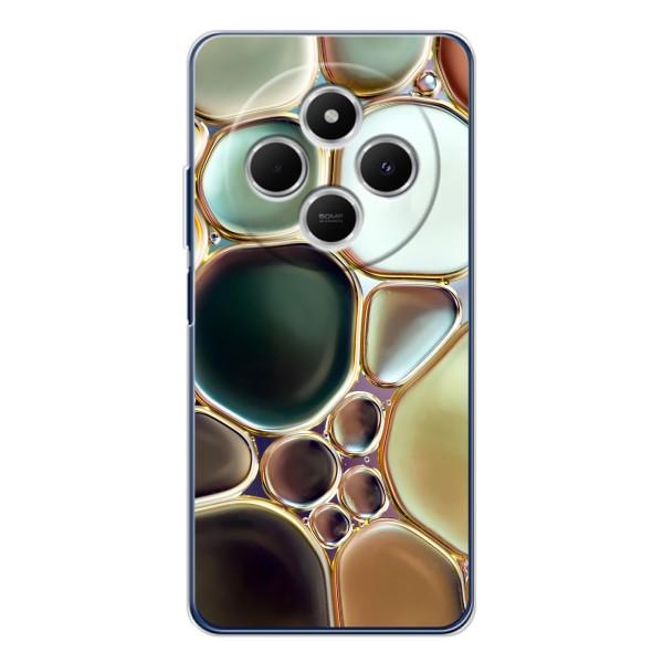 Мраморный чехол на Xiaomi Redmi 14R 5G (VPrint) – Радужный Мрамор