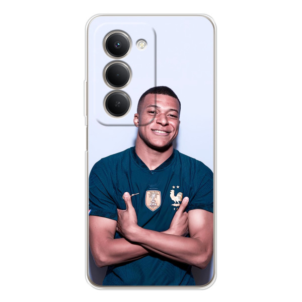 Чохол (TPU) з Футболістом на Xiaomi Redmi 15 5G – Мбаппешичка