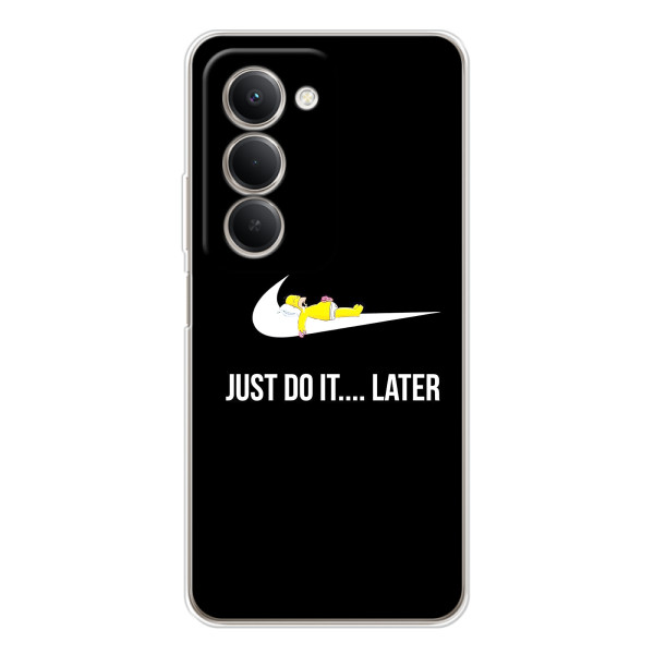 Чехол с логотипом Найк на Xiaomi Redmi 15 5G – Nike just do it