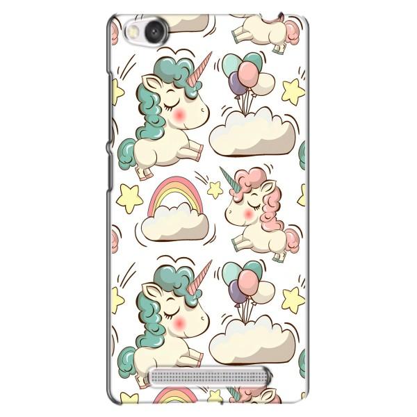 Чохол для Сяомі Редмі 4А - (Єдинорожки - Новинки) (AlphaPrint) – Єдиноріжки