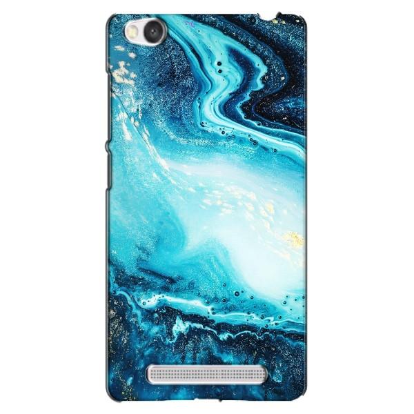 Мраморный чехол на Xiaomi Redmi 4A (VPrint) – Голубой мрамор