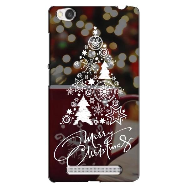 Рождественские Чехлы для Xiaomi Redmi 4A (VPrint) – Елочка узорная