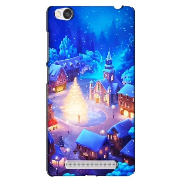Рождественские Чехлы для Xiaomi Redmi 4A (VPrint) – Рождественский город